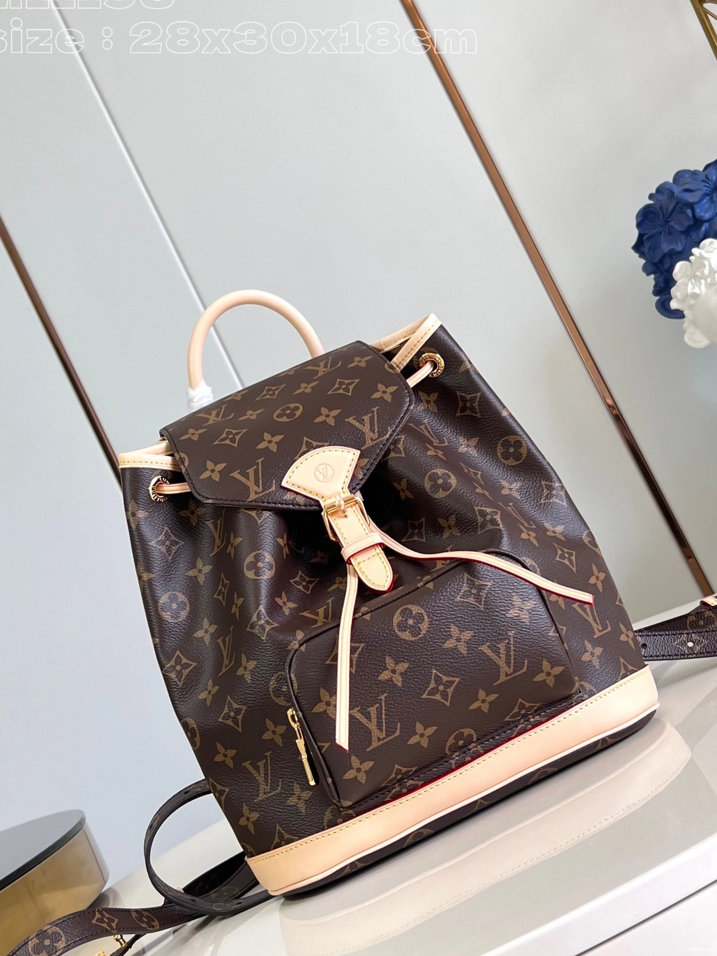 Cheap MONTSOURIS VUITTON PM LOUIS 0824
